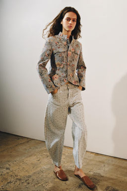 BLAZER JACQUARD ZW COLLECTION / celeste vigore