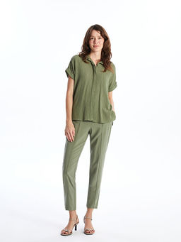 Dokulu Oversize Kad?n G?mlek