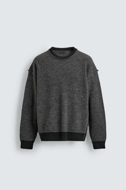 CONTRAST REVERSED SEAM JUMPER - Zara фото 15