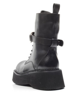 01-CYX03-1 BLACK Ботинки демисезонные женские (натуральная кожа, байка) - Фабричный китай фото 7