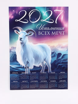 Цена за 10 шт. Календарь 2027, настенный, А1 «Мечты»