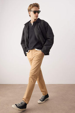 Taba Erkek Gabardin Dokulu Kumas Pantolon TMNAW26PL00026