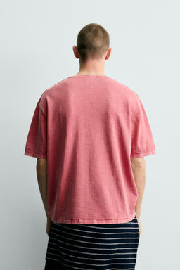 CAMISETA PUNTO ESTRUCTURA FLAM? / Rosa - Zara фото 3