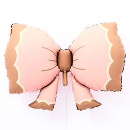 Цена за 2 шт. Воздушный шар фольгированный 37" «Бантик»