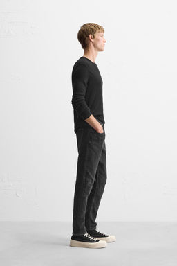 RIPPED SKINNY FIT JEANS - Zara фото 22
