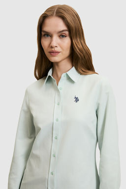KadДn Su YeЕili Uzun Kollu Basic GГmlek - U.s. polo assn фото 2