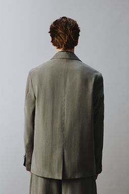 BLAZER RELAXED FIT TRAJE / crudo/kaki - Zara фото 3