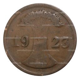 2 рентенпфеннига 1923 года G Германия
