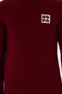Мужской бордово-красный свитшот Неожиданная скидка в корзине - U.s. polo assn фото 6