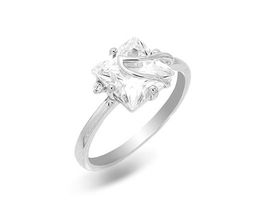 Кольцо из серебра куб.циркон., МЦВ008