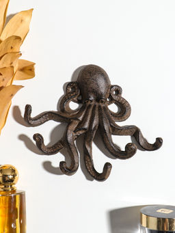 Крючки декоративные чугун "Осьминог" 16х3х19 см