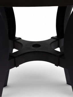 Стол круглый «Атлант», 90×90×76.5 см, коричневый