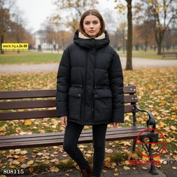 куртка женская зимняя с капюшоном