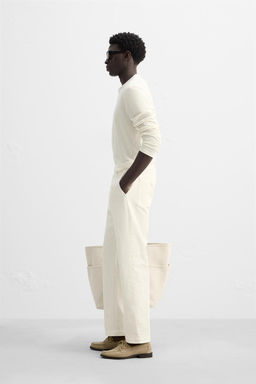 COTTON - HEMP T-SHIRT - Zara фото 2