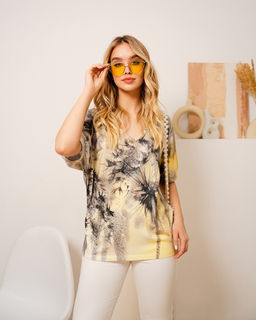 Футболка с вырезом мыс 17.3.4 - Sahar art lab фото 8