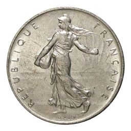 Монета 1 франк 1968 года Франция