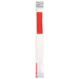 Лента гимнастическая с палочкой Grace Dance, 6 м, цвет красный  фото 4