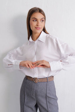 11630 Рубашка белая - Martichelli фото 25