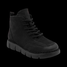 Ботинки из натуральной кожи SE10-1 черные