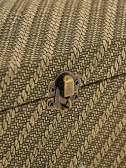 Набор шкатулок для украшений 2 шт. «Диагональ», тина