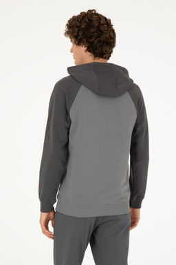 Мужской серый свитшот Неожиданная скидка в корзине - U.s. polo assn фото 5