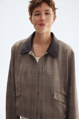 Chaqueta con cuello revestido - H&m фото 6