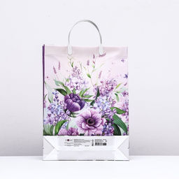 Цена за 5 шт. Пакет Цветочная Симфония, мягкий пластик, 39,5 х 29,5 х 8,5 см, 140 мкм - Simaland фото 2