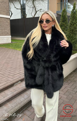 Шуба женская из искусственного меха