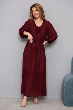 Платье AMORI 9829 вишня  фото 4