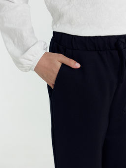 Брюки для девочек в черном цвете - Mark formelle фото 6