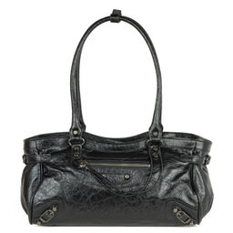9273 black, Женская кожаная сумка, Barcelo Biagi