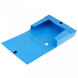 Папка-органайзер (короб) "Архивная" А4 23,4х31х5,5см, пластик, на липучке, цвет голубой (Китай)