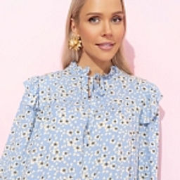 Платье в стиле бохо, Тонкий комплимент (голубое) - Charutti фото 15