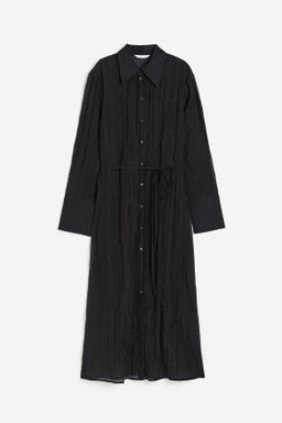 Vestido camisero con cintur?n de anudar