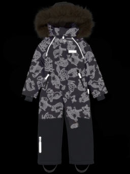 Комбинезон 8з0124 лаванда/серый - Nikastyle фото 9