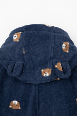 Комбинезон Crockid ФЛ 60008/н/2 ГР флис синий  фото 9