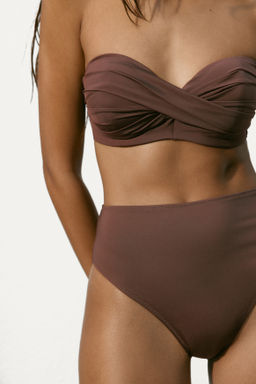 Braga de bikini cheeky High Waist - H&m фото 14