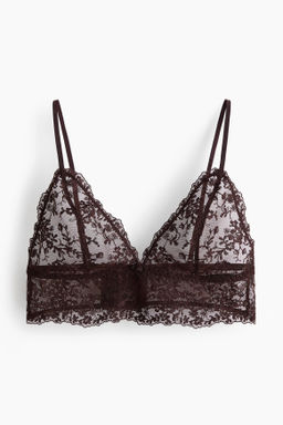 Bralette con dise?o bordado