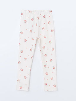 Beli Lastikli ?i?ekli K?z Bebek Tayt