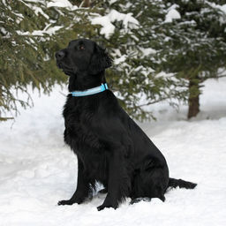 Ошейник с подсветкой Двойная полоса размер S, ОШ 35-43 х 2,5 см, 3 режима свечения голубой - Пижон фото 5