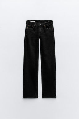 TRF LOW-RISE STRAIGHT JEANS - Zara фото 7