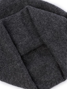 Шапка жен. каш ZZ-D11001 d.grey - Eleganzza фото 4