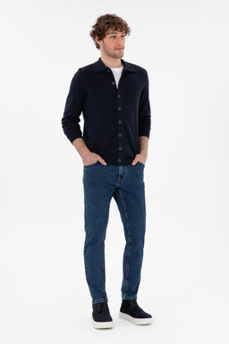 Мужские темно -синие джинсы брюки Неожиданная скидка в корзине - U.s. polo assn фото 3