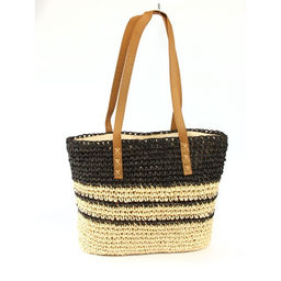 Сумка пляжная текстиль SNX-038, 1отд, беж/черный 265629 - Adelia фото 2