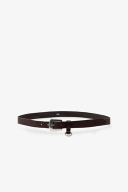 LEATHER RING BELT - Zara фото 2