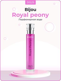 Dilis BIJOU Парфюмерная вода для женщин Royal Peony 18 мл  фото 4