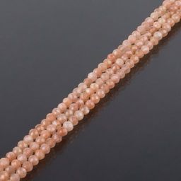 Бусины для украшений из Лунного камня огранка 39 см