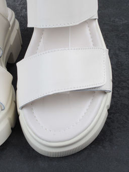 08-PEXL167-2 LT. BEIGE Босоножки женские (натуральная кожа)