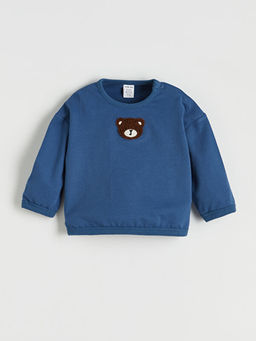 Ay? Nak??l? Erkek Bebek Sweatshirt ve E?ofman Alt?