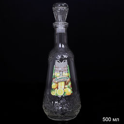 Графин Колокол 500мл. в ассорт. арт. 03000-00741/743/745/747/749/751/753/755/757/759